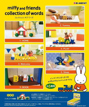 Miffy - Miffy and Friends Collection of Words (Set of 6 Pieces)_