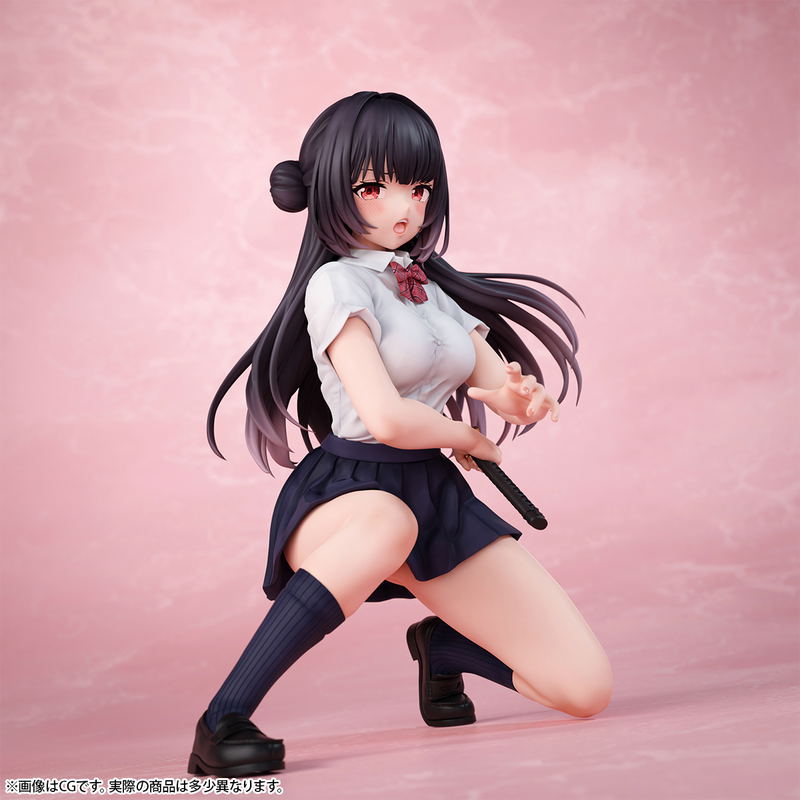 Original Character 1/7 Scale Pre-Painted Figure: Samurai JK Sakura image 12