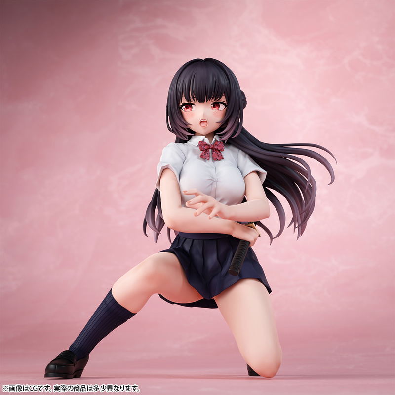 Original Character 1/7 Scale Pre-Painted Figure: Samurai JK Sakura image 13