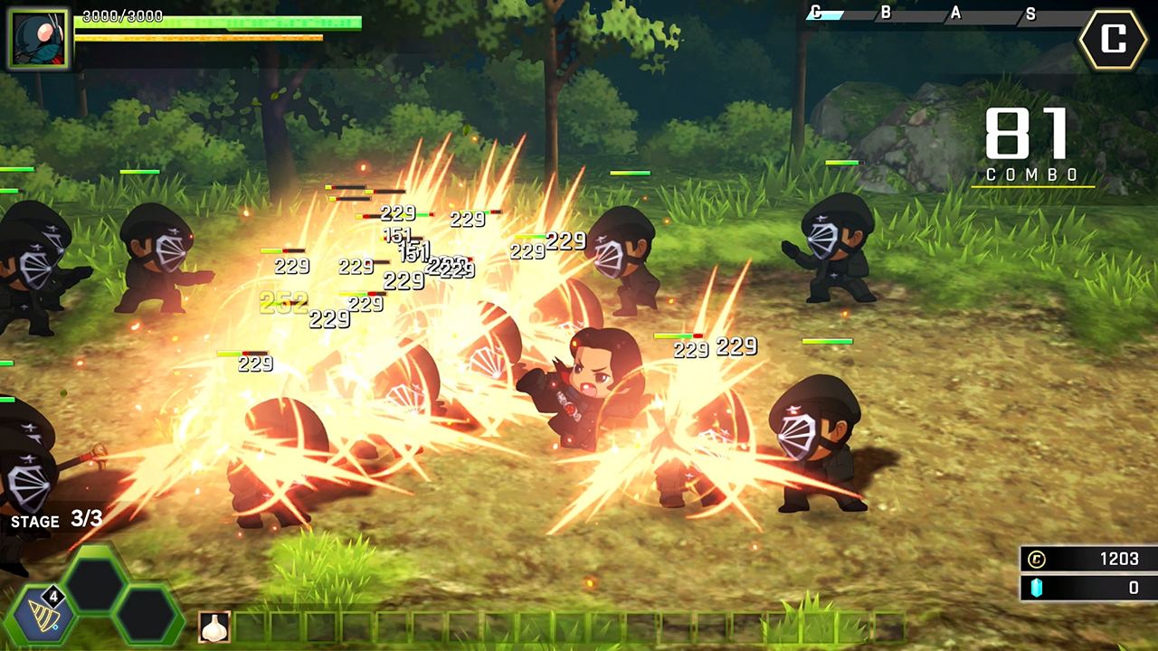 SD Shin Kamen Rider Rumble Screenshot 5