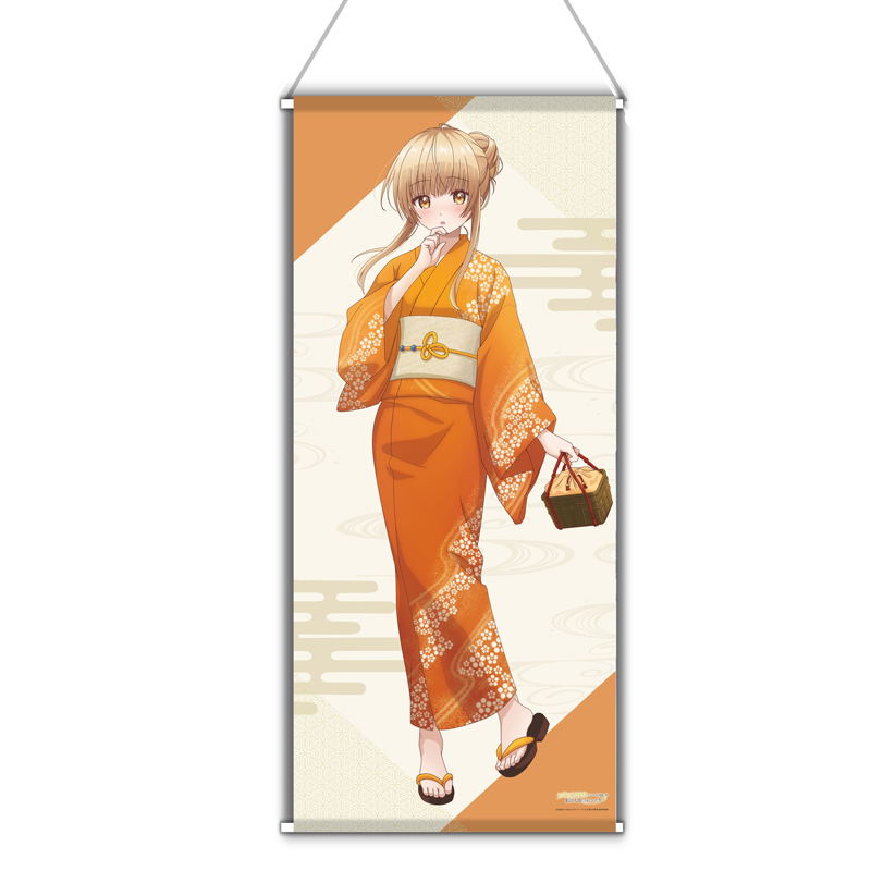 The Angel Next Door Spoils Me Rotten Original Illustration Life Size Wall Scroll: Shiina Mahiru Yukata image 1
