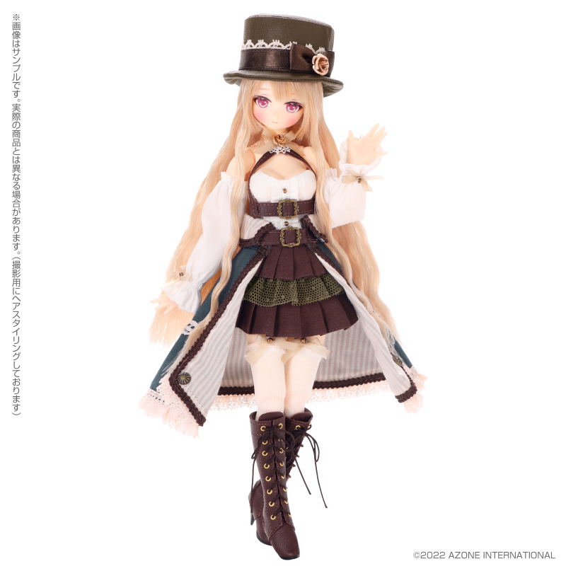 Alvastaria 1/6 Scale Fashion Doll: Prim -Hakoiri Reijou no Tea Time- Bronze Rose Ver. image 2