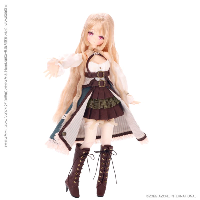 Alvastaria 1/6 Scale Fashion Doll: Prim -Hakoiri Reijou no Tea Time- Bronze Rose Ver. image 6