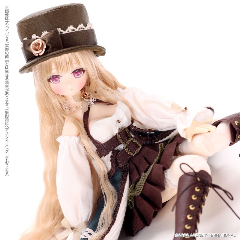 Alvastaria 1/6 Scale Fashion Doll: Prim -Hakoiri Reijou no Tea Time- Bronze Rose Ver. image 9