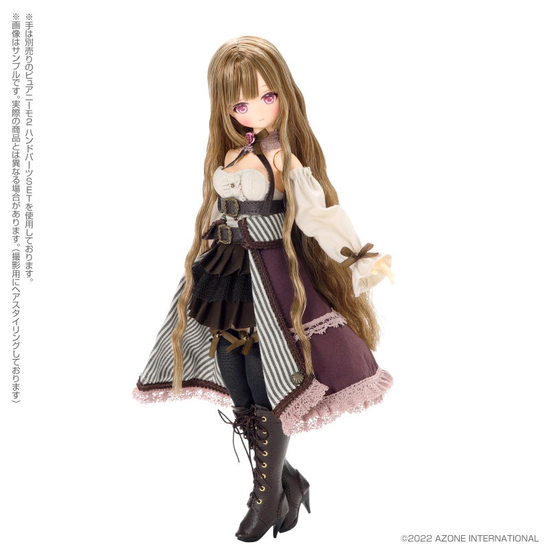 Alvastaria 1/6 Scale Fashion Doll: Prim -Hakoiri Reijou no Tea Time- Pink Rose Ver. image 6