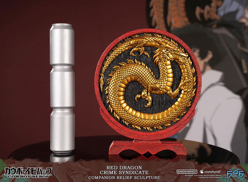 Cowboy Bebop Red Dragon Crime Syndicate Companion Relief Sculpture image 11