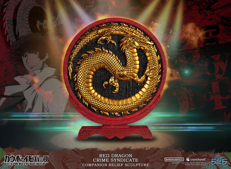 Cowboy Bebop Red Dragon Crime Syndicate Companion Relief Sculpture image 2