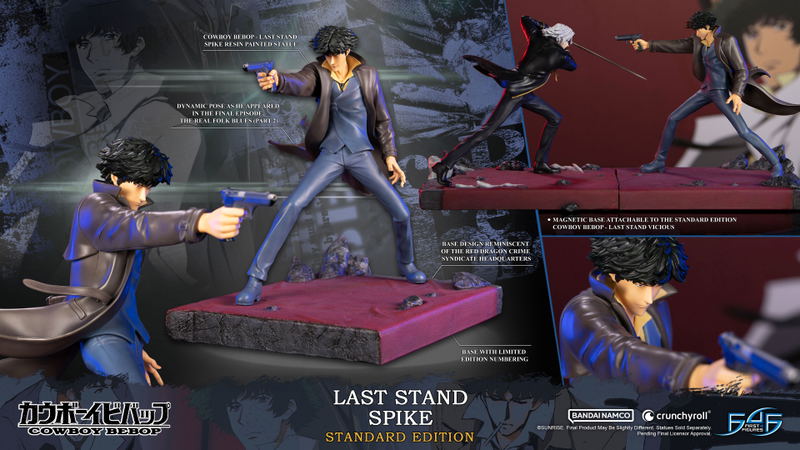 Cowboy Bebop Resin Statue: Last Stand Spike [Standard Edition] image 32
