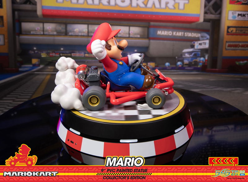 Mario Kart PVC Statue: Mario [Collector's Edition] image 14