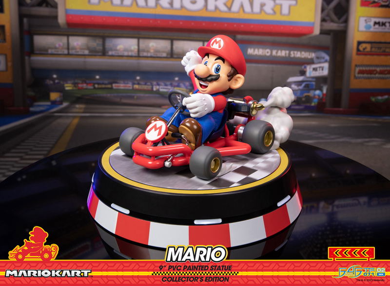 Mario Kart PVC Statue: Mario [Collector's Edition] image 18