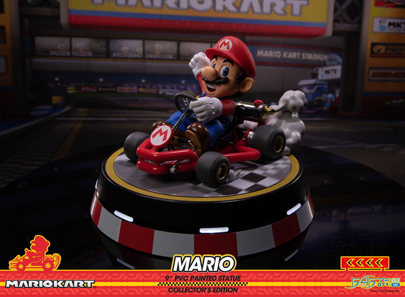 Mario Kart PVC Statue: Mario [Collector's Edition] image 20
