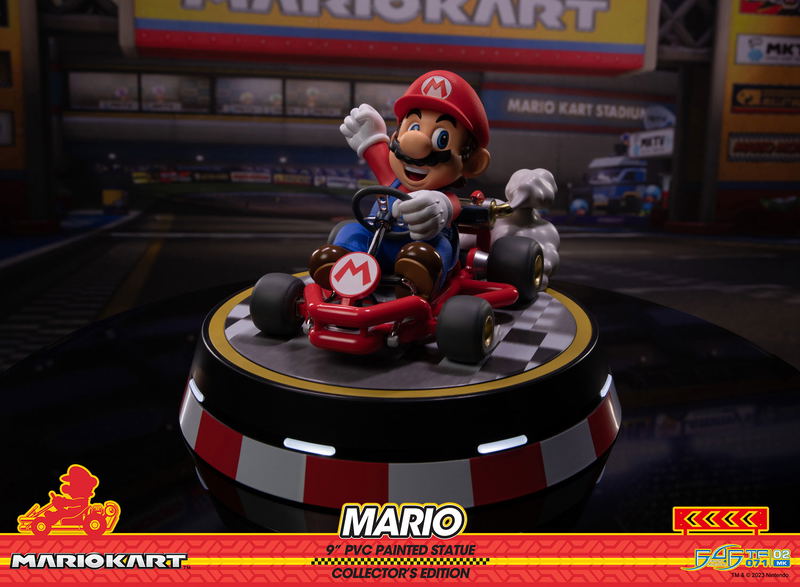 Mario Kart PVC Statue: Mario [Collector's Edition] image 21