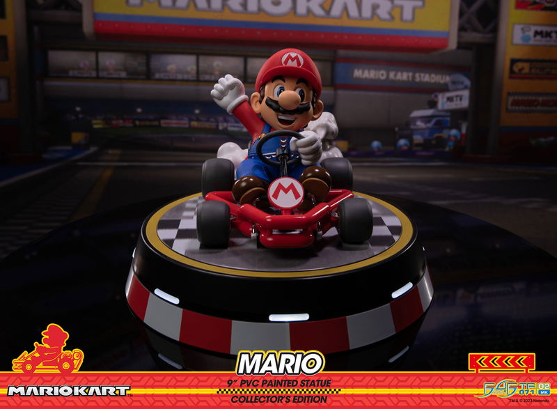 Mario Kart PVC Statue: Mario [Collector's Edition] image 22