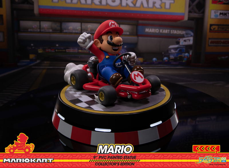 Mario Kart PVC Statue: Mario [Collector's Edition] image 23