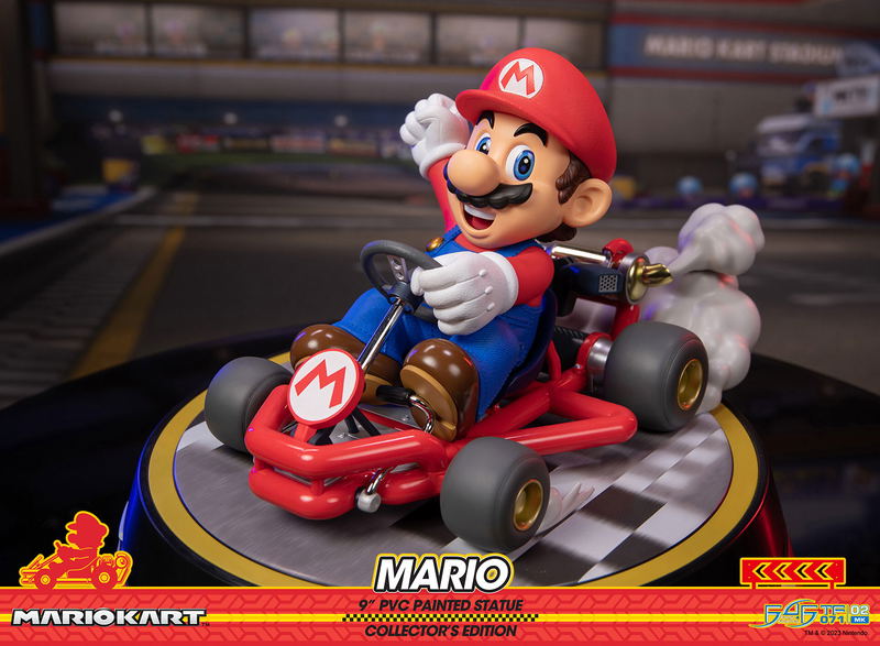 Mario Kart PVC Statue: Mario [Collector's Edition] image 27