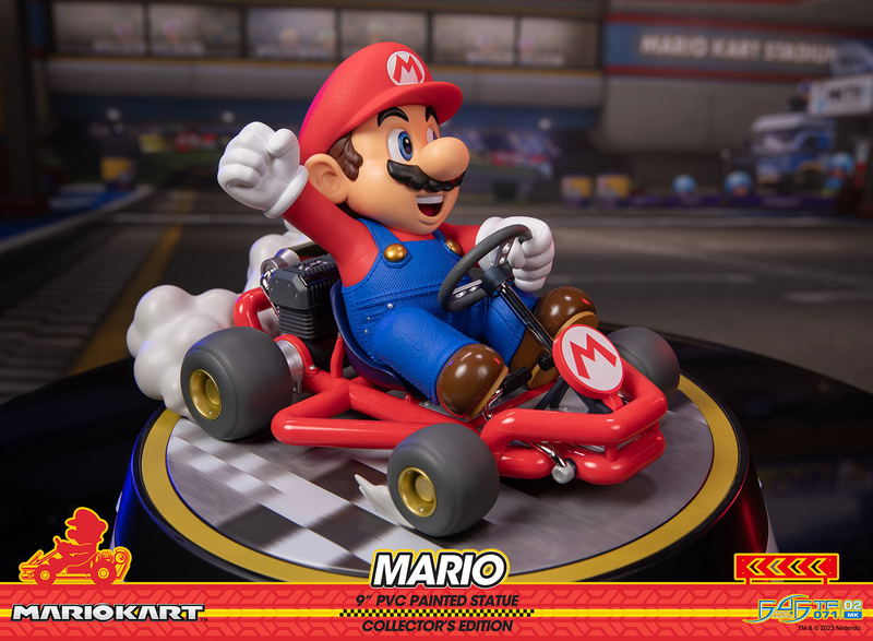 Mario Kart PVC Statue: Mario [Collector's Edition] image 29