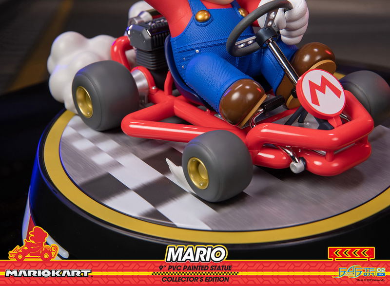 Mario Kart PVC Statue: Mario [Collector's Edition] image 30