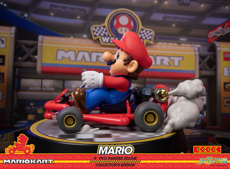 Mario Kart PVC Statue: Mario [Collector's Edition] image 32