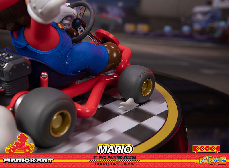 Mario Kart PVC Statue: Mario [Collector's Edition] image 34