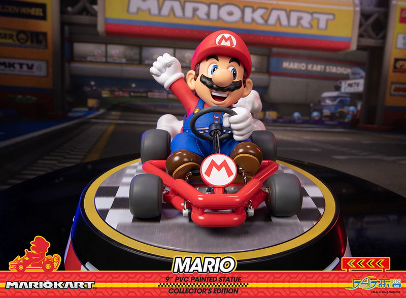 Mario Kart PVC Statue: Mario [Collector's Edition] image 35