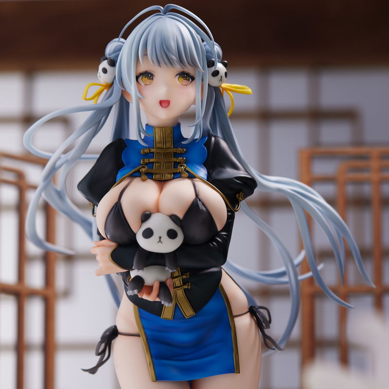 Original Character Pre-Painted Figure: Sencha Illustration Panda-chan (China Dress) image 14