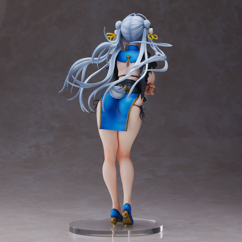 Original Character Pre-Painted Figure: Sencha Illustration Panda-chan (China Dress) image 5