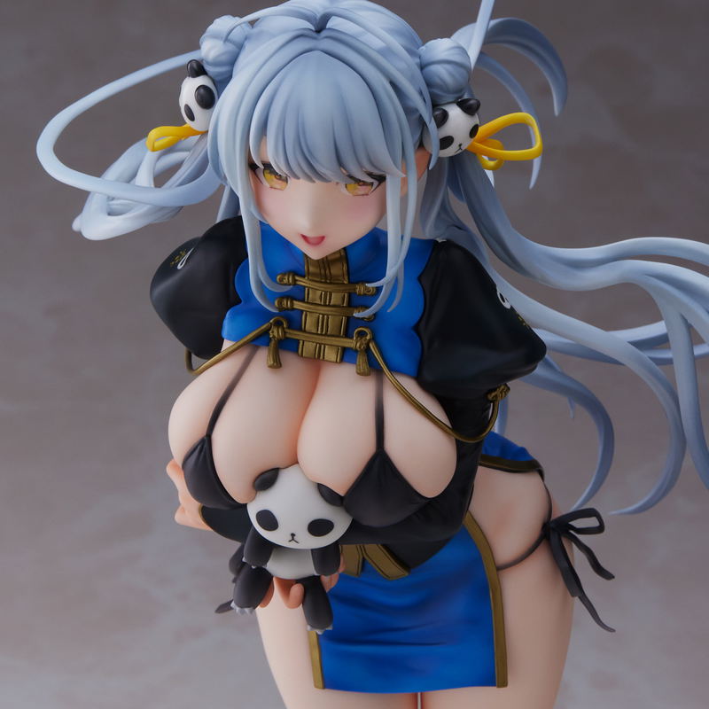 Original Character Pre-Painted Figure: Sencha Illustration Panda-chan (China Dress) image 8