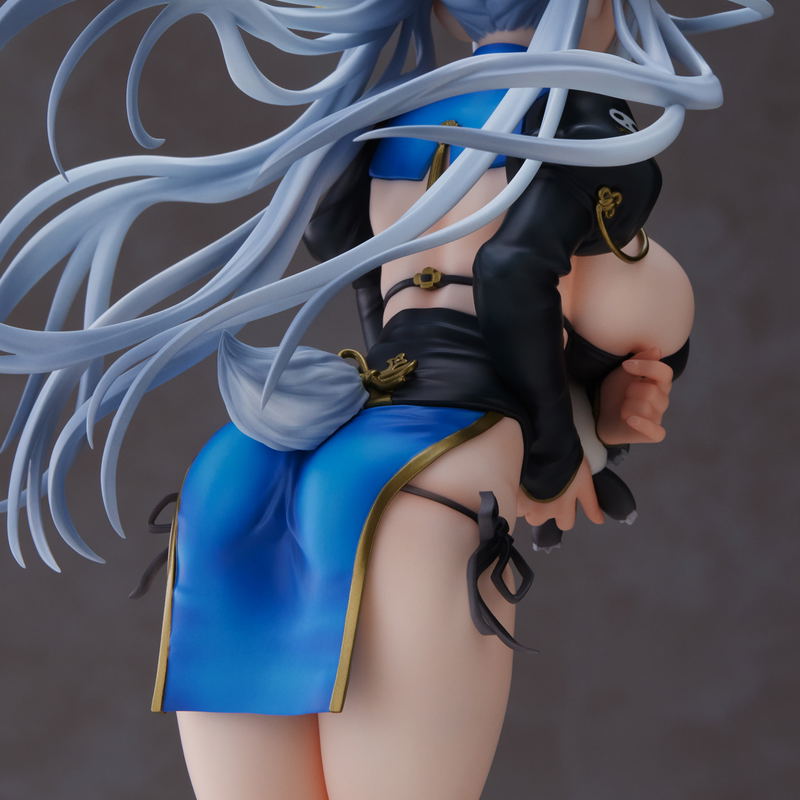 Original Character Pre-Painted Figure: Sencha Illustration Panda-chan (China Dress) image 9