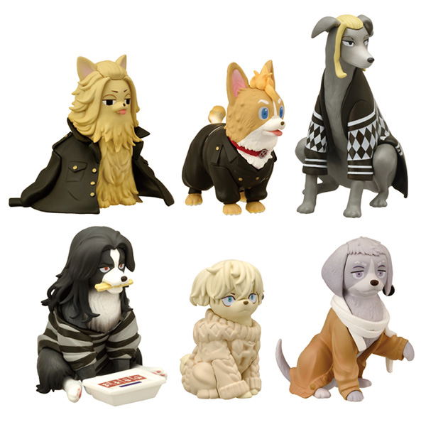Tokyo Revengers Animalphose Mascot Figure (Set of 6 Pieces) image 1