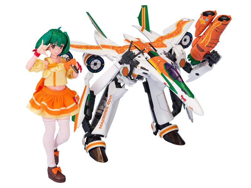 ACKS V.F.G. Macross Frontier Plastic Model Kit: VF-25F Messiah Ranka Lee Macross 40th Anniversary image 1