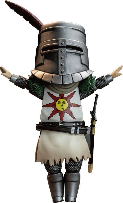 Dark Souls Deformed Action Figure: Solaire of Astora image 1