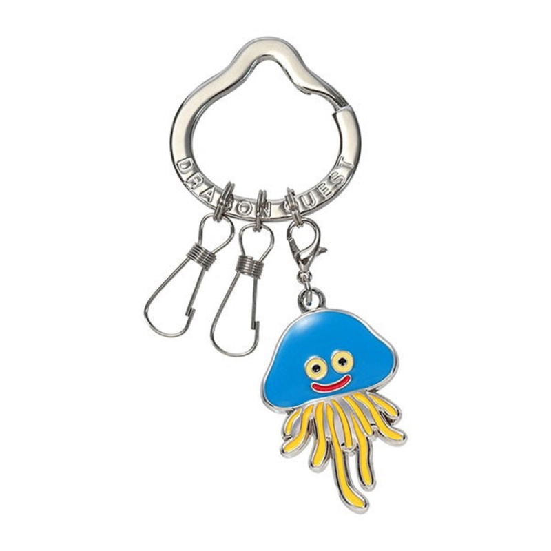 Dragon Quest Smile Slime Metal Key Ring: Healslime (Re-run) image 2