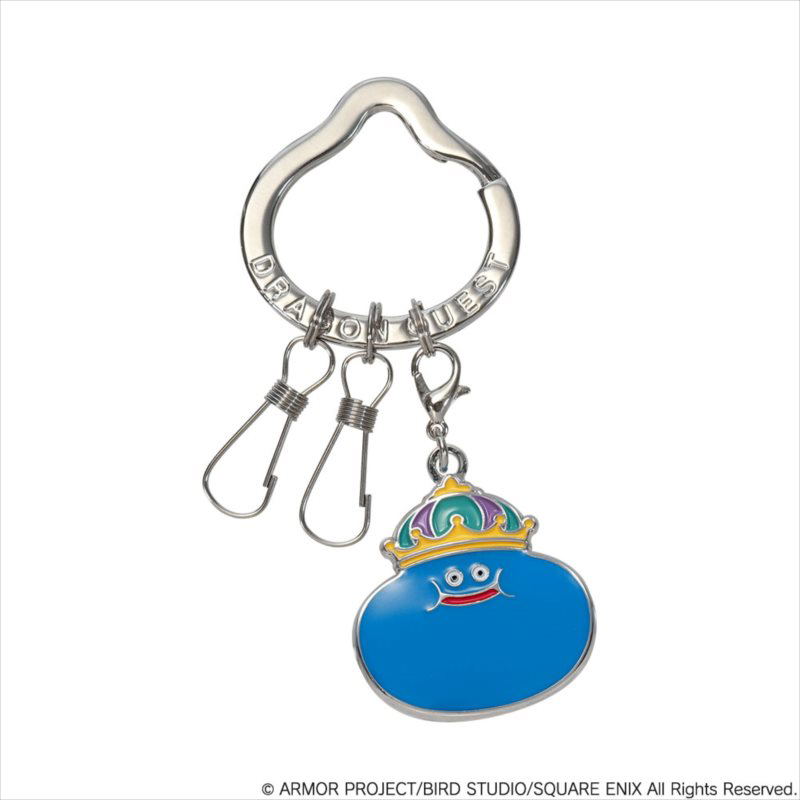 Dragon Quest Smile Slime Metal Key Ring: King Slime (Re-run) image 2