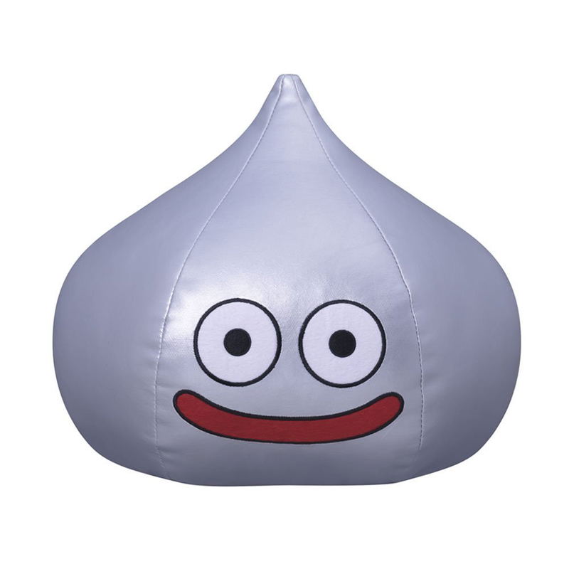 Dragon Quest Smile Slime Plush: Metal Slime L (Re-run) image 1