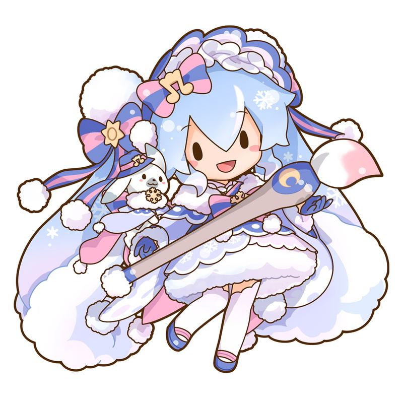 Hatsune Miku Series Snow Miku 2023 Fuwa Petit Dodeka Jumbo Plush image 1