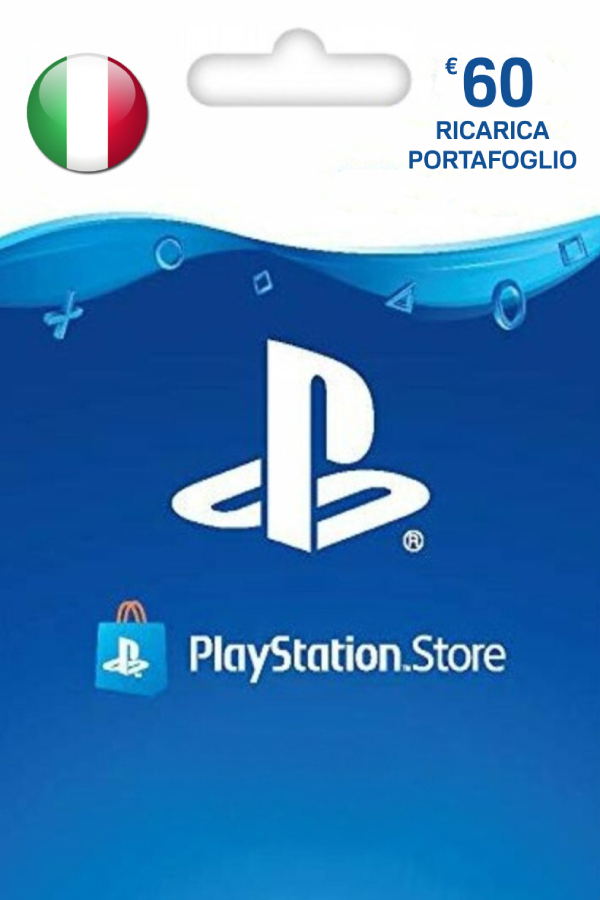 PSN Card 60 EUR | Playstation Network Italy <span class="ext ext_digital">digital</span> image 1
