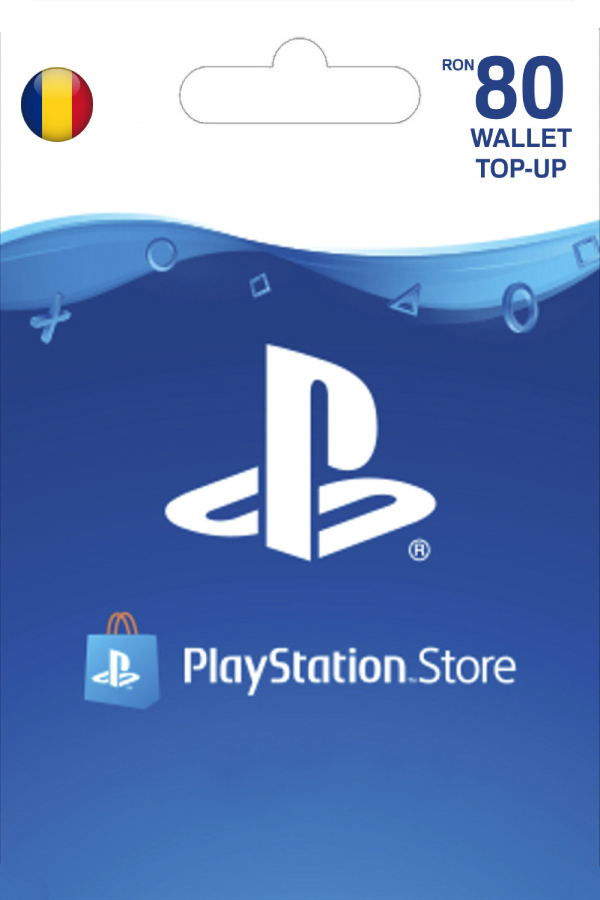 PSN Card 80 RON | Playstation Network Romania <span class="ext ext_digital">digital</span> image 1