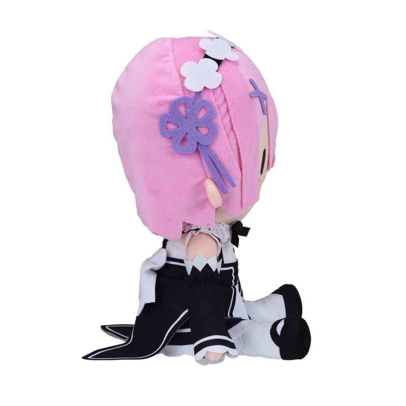 Re:Zero Starting Life in Another World Fuwa Petit Plush Ram L image 3