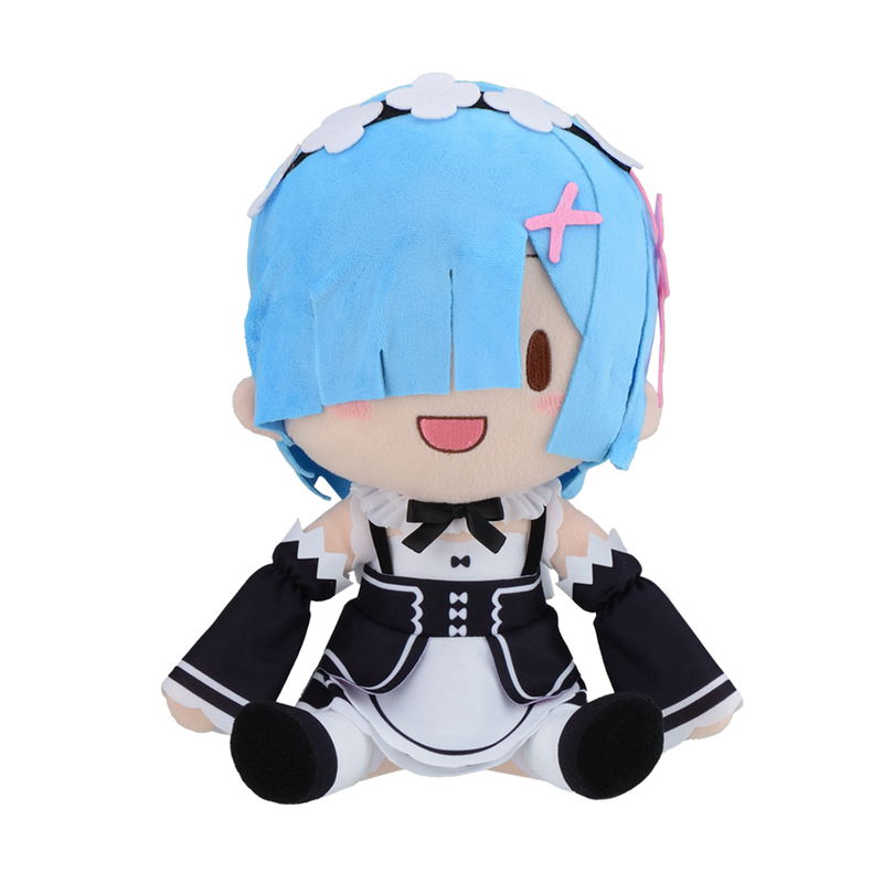Re:Zero Starting Life in Another World Fuwa Petit Plush Rem L image 1