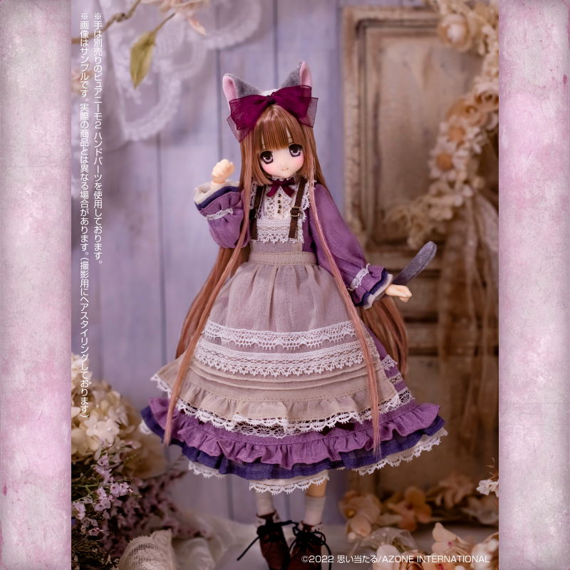 Sahra's a la mode 1/6 Scale Fashion Doll: Sahra -meow x meow a la mode- Secret Story Violet Lilac Ver. image 14
