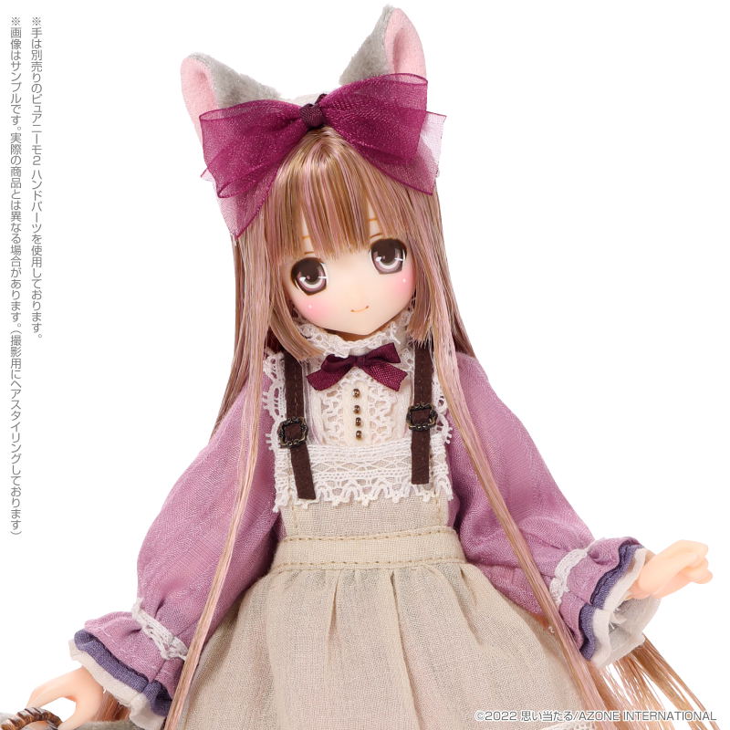 Sahra's a la mode 1/6 Scale Fashion Doll: Sahra -meow x meow a la mode- Secret Story Violet Lilac Ver. image 5