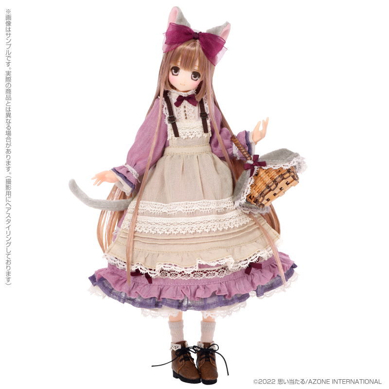 Sahra's a la mode 1/6 Scale Fashion Doll: Sahra -meow x meow a la mode- Secret Story Violet Lilac Ver. image 2