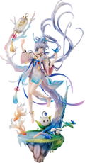 Vsinger 1/7 Scale Pre-Painted Figure: Luo Tianyi Chant of Life Ver. thumbnail 1
