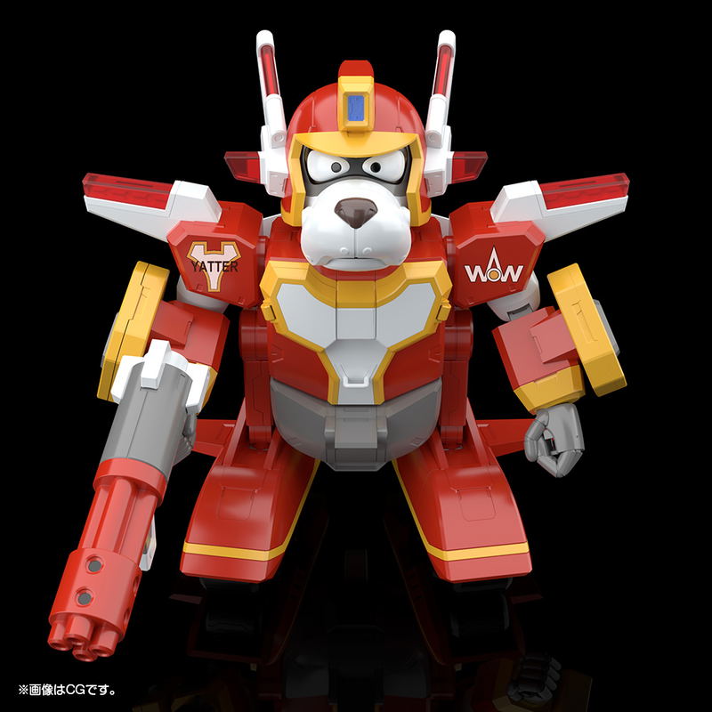 Yatterman 1/24 Scale Plastic Model Kit: Yatter Wan 2022 image 4