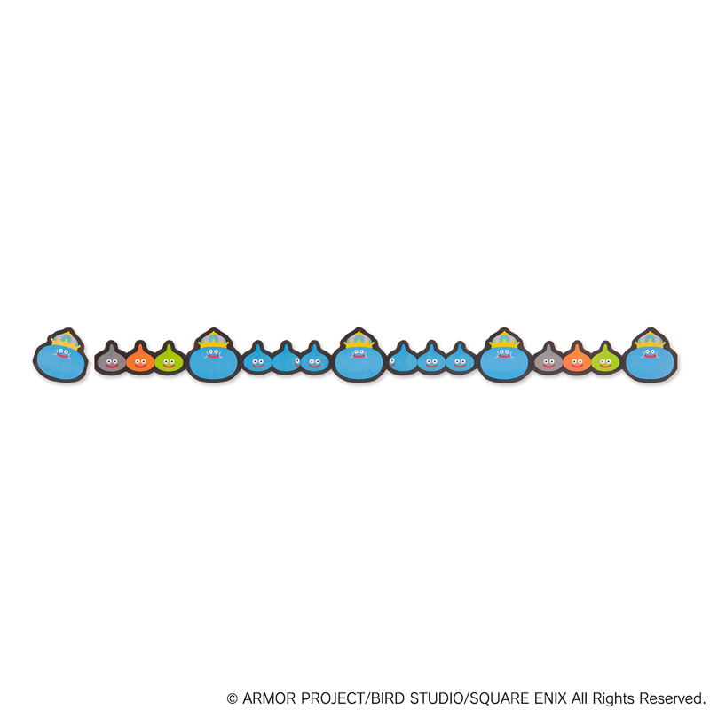 Dragon Quest Stationery Store Roll Stickers: Slime image 2