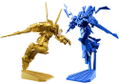 Blue Comet SPT Layzner PLAMAX MF-73 Plastic Model Kit: Minimum Factory Layzner & Zakaal SPT Color Ver. thumbnail 1