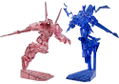 Blue Comet SPT Layzner PLAMAX MF-74 Plastic Model Kit: Minimum Factory Layzner & Zakaal V-MAX Color Ver. thumbnail 1