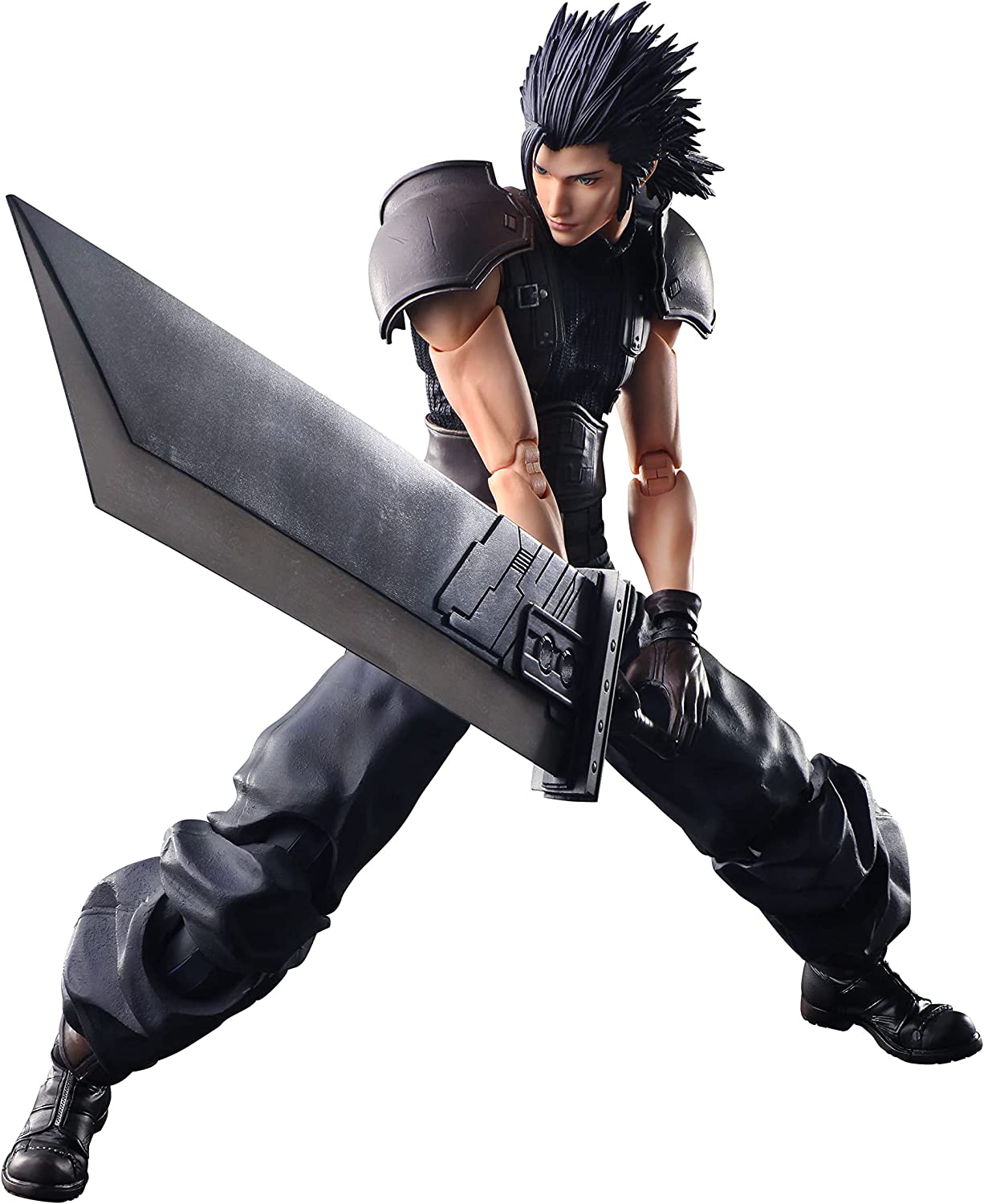 Crisis Core Final Fantasy VII Reunion Play Arts Kai: Zack Fair Soldier ...
