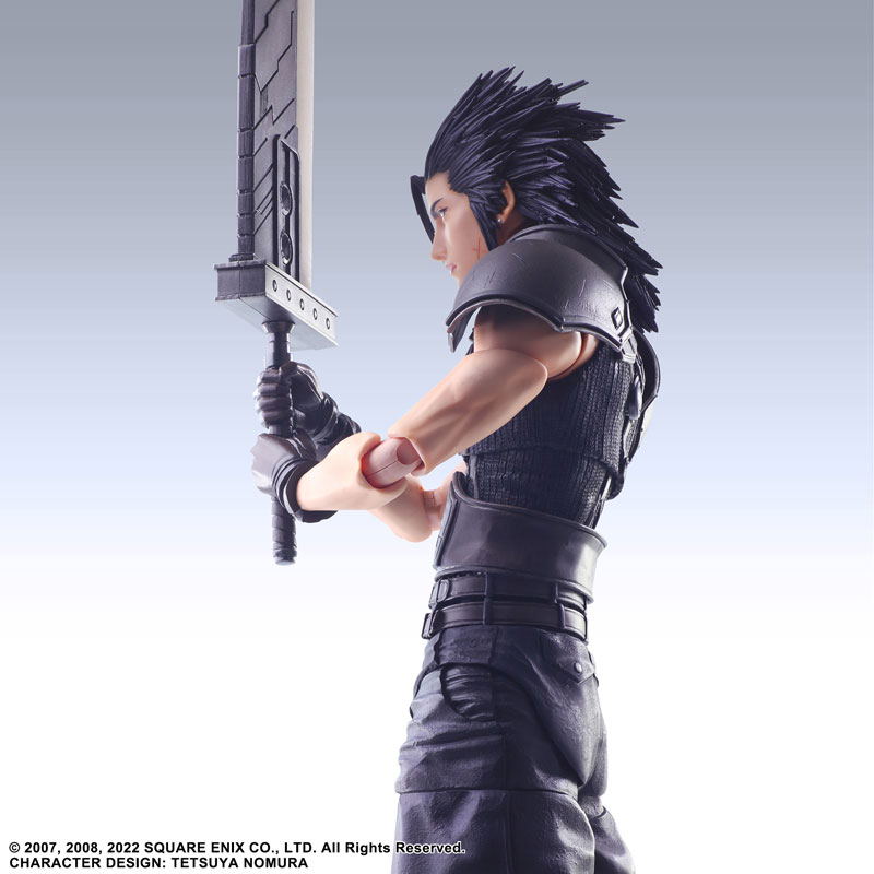 Crisis Core Final Fantasy VII Reunion Play Arts Kai: Zack Fair Soldier 1st Class image 10