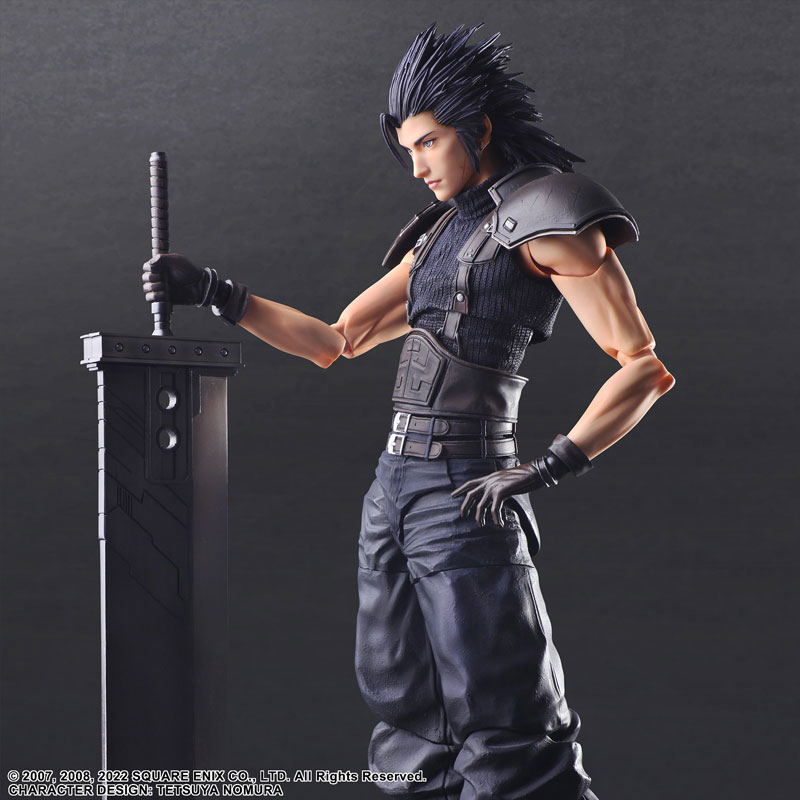 Crisis Core Final Fantasy VII Reunion Play Arts Kai: Zack Fair Soldier 1st Class image 4
